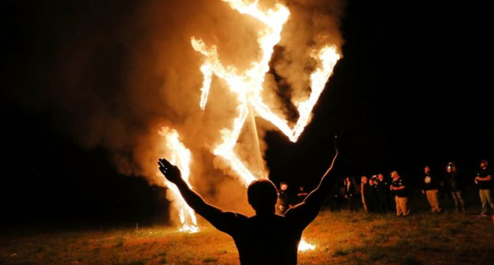 Trump-loving neo-Nazi charged with insanely violent threats against Latino woman