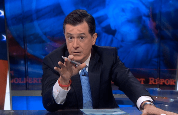 Stephen Colbert rips NFL culture that welcomes rapists, but not gays