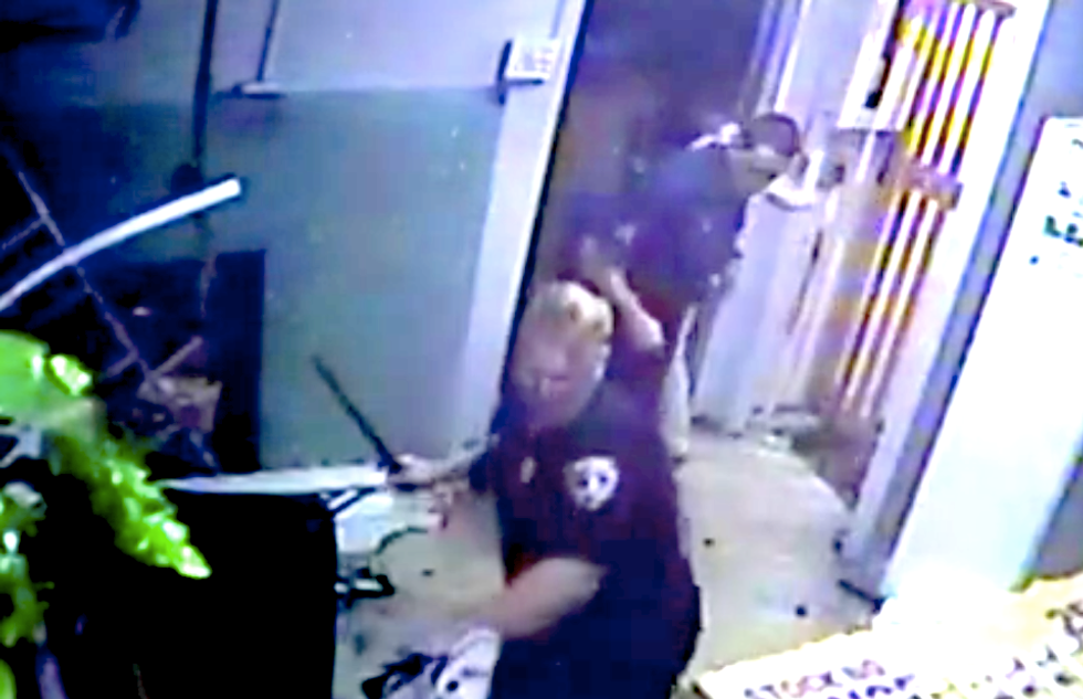 Rhode Island cops accuse black man of assault -- but video reveals they attacked him first