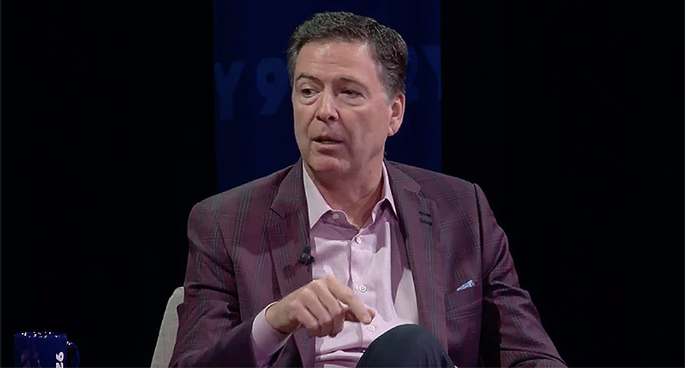 James Comey: The only reason Trump isn't being indicted right now is because he's president