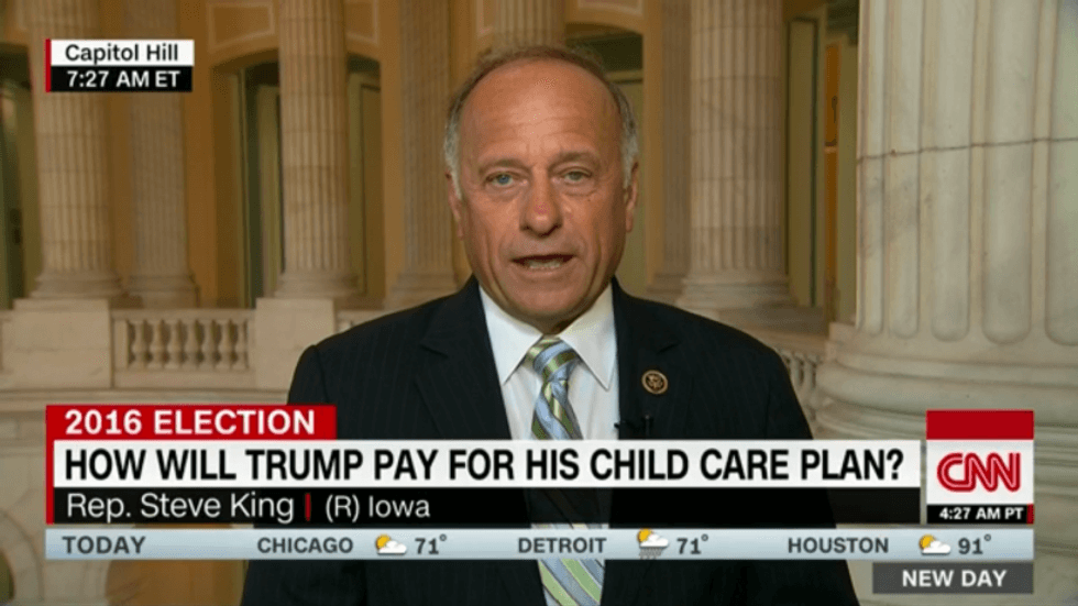 Rep. Steve King: Only 'natural families' should get a child care tax credit -- not LGBT families
