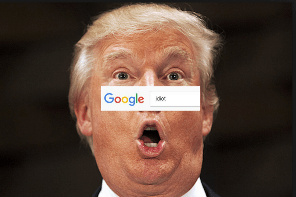 WATCH: Google CEO forced to explain why Trump's photo appears when you search for 'idiot'