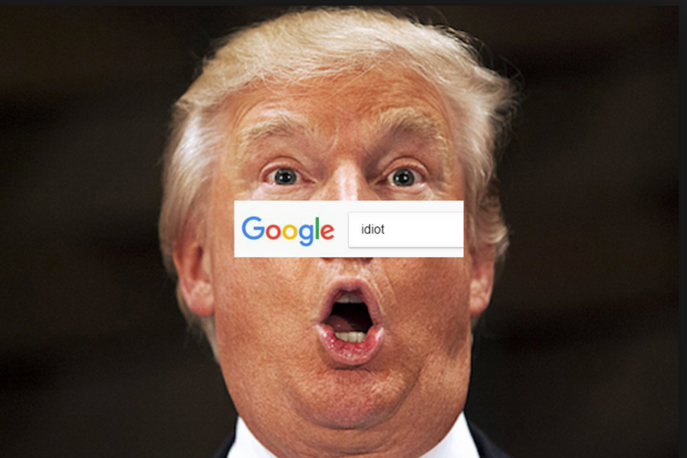 WATCH: Google CEO forced to explain why Trump's photo appears when you search for 'idiot'