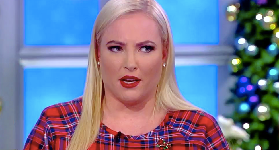 The View’s Meghan McCain snaps at audience for cheering criticism of John Kelly: ‘His son died in combat!’