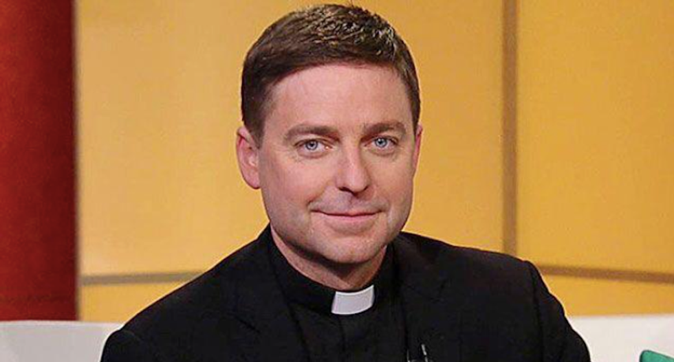 Prominent Fox News priest asks Pope Francis if he can stop being celibate