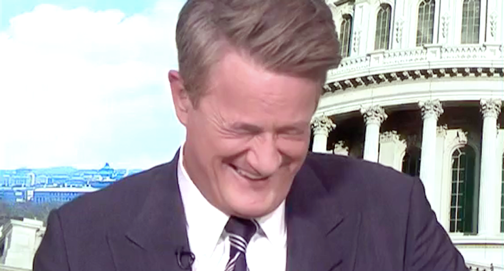 ‘Taking candy from a baby’: MSNBC’s Morning Joe laughs out loud at Trump getting outfoxed by Pelosi and Schumer