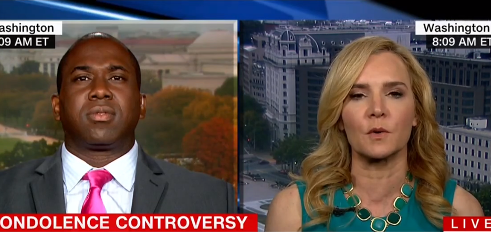 'She needs answers': CNN panel crushes Trump for blatantly lying about call with Sgt. Johnson's widow
