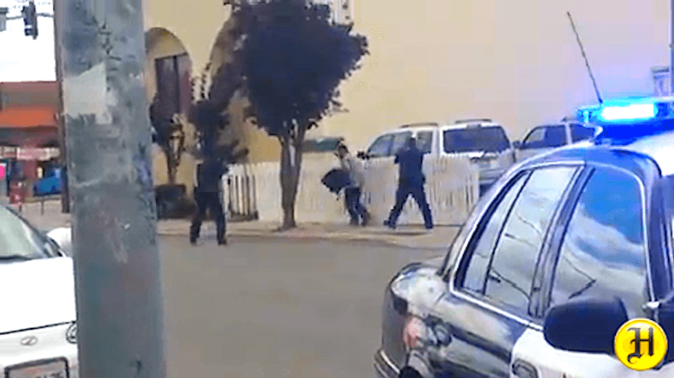 High-resolution video shows second fatal shooting in 11 days by CA town's police