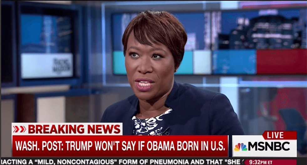 Joy Reid smashes ‘bully’ Trump: He’s ’only aggressive' when he's not around the victim he's bullying