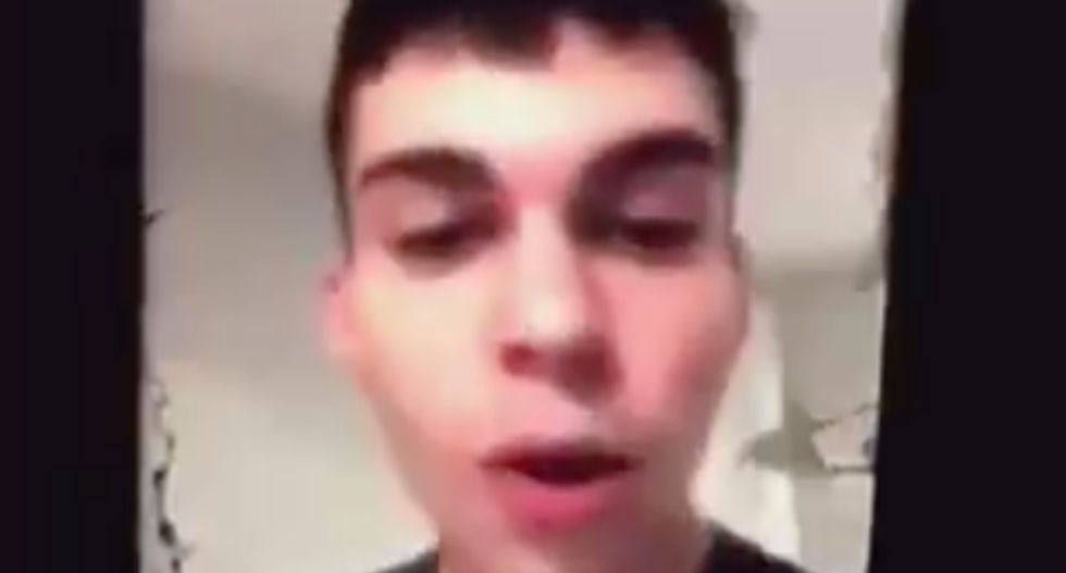 Repulsive video emerges of racist white teen’s lynching rant -- and it’s so abhorrent police are involved