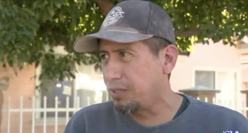 Video shows white suspect punching Hispanic man in the throat after he orders food in Spanish