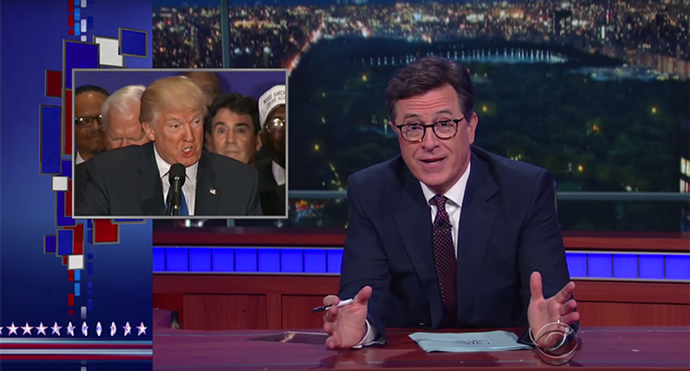 Stephen Colbert hilariously shreds Trump’s birther lies: ‘We’re not crazy — we were there’