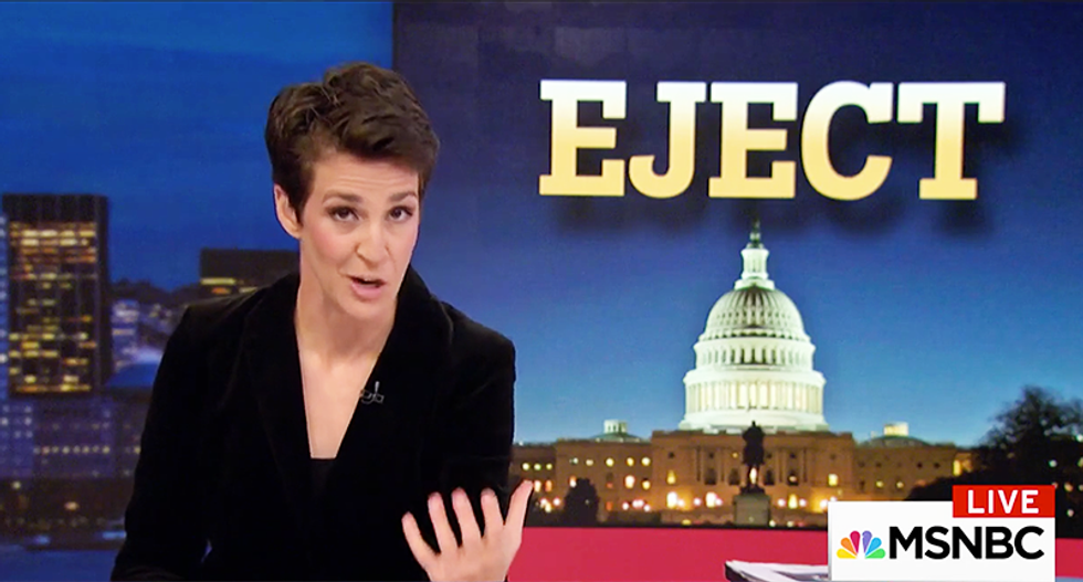 Maddow busts GOP Senate staffer involved in Russia investigation who did her own private search for Clinton's emails