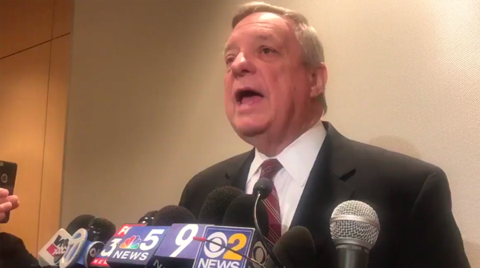 Dick Durbin throws down gauntlet and demands Trump release tapes of Africa slur: 'I know what happened'