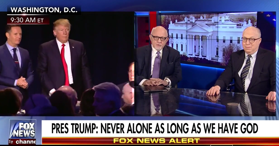 Fox analyst links Trump's Iran threat to the Bible: 'It's a crusade... we're doing it under God'