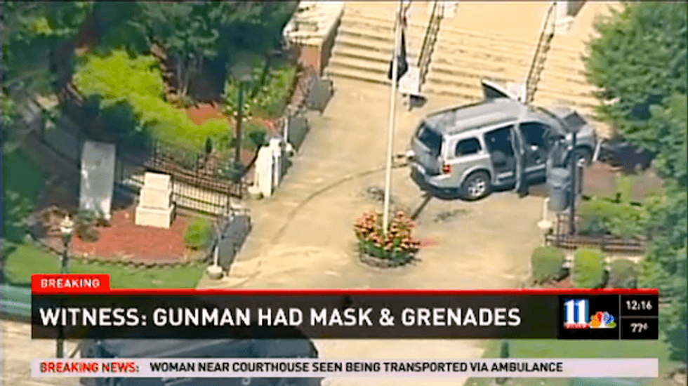 Heavily armed sovereign citizen wounds deputy in doomed GA courthouse takeover plot