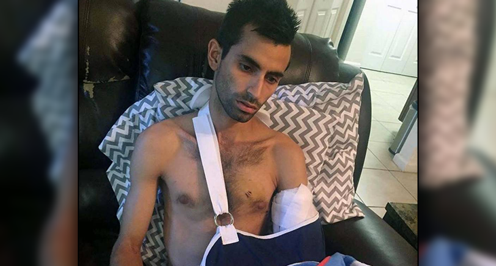 Cop suspended after accidentally firing weapon, striking maintenance worker