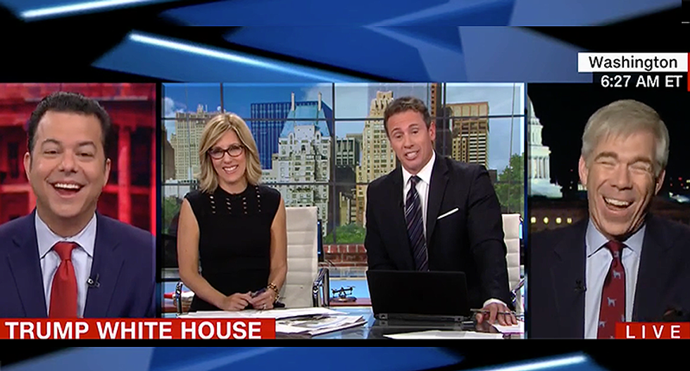 CNN panel explodes with laughter imagining GOP response to guilty pleas from Clinton campaign