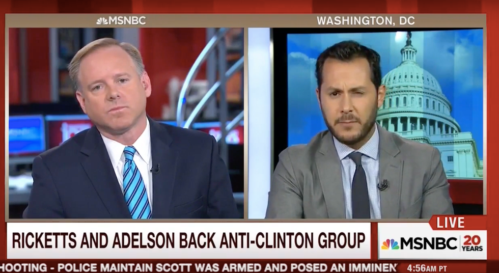 WATCH: MSNBC’s Sam Stein reduced to helpless laughter by Trump supporter’s lies about economic plan