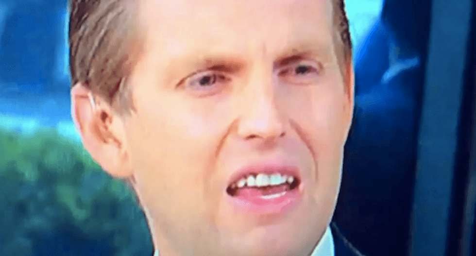 Eric Trump claims Wisconsin recount killed 'at least 5,000 children' -- and gets pounded on Twitter