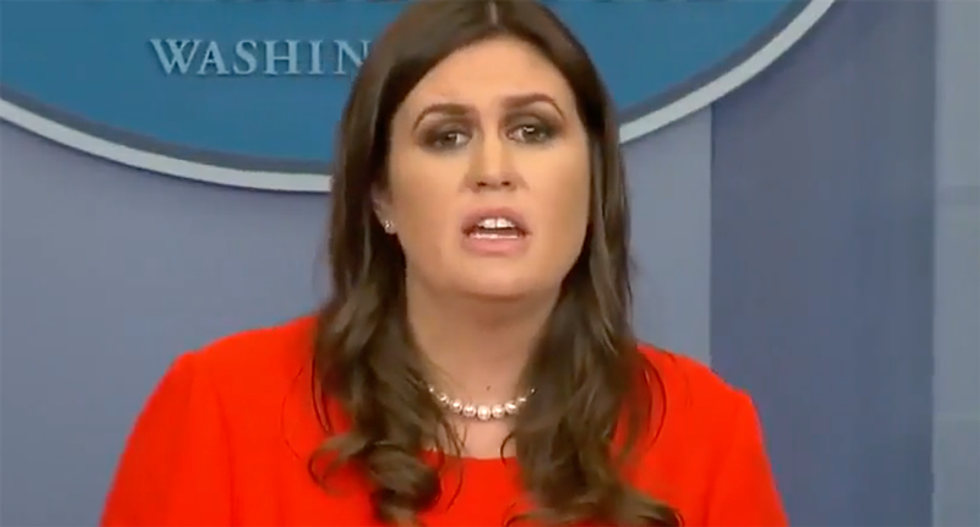 Sarah Sanders ‘tired’ of defending Trump as Stephen Miller’s gloating over child jails infuriates West Wing staff