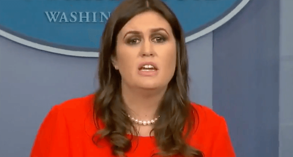 Sarah Sanders ‘tired’ of defending Trump as Stephen Miller’s gloating over child jails infuriates West Wing staff