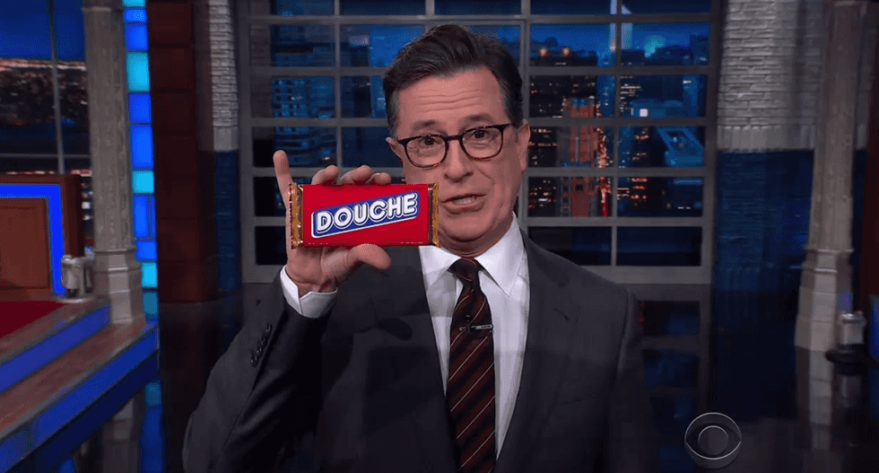 'You're a total douche!’: Watch Stephen Colbert give Don Jr. a 'sweet' lesson in economics theory