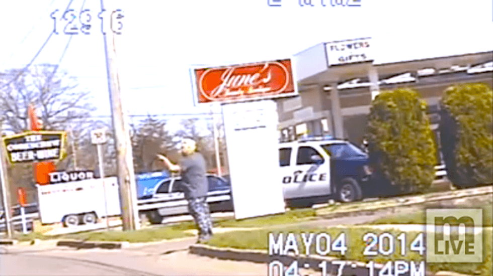 Rifle-toting MI man won't be charged after frightening cops with revolution talk
