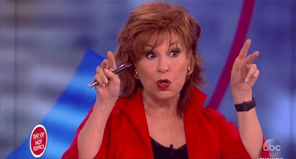 Joy Behar slams the debate expectations game: If Trump 'doesn't belch in her face' he will win