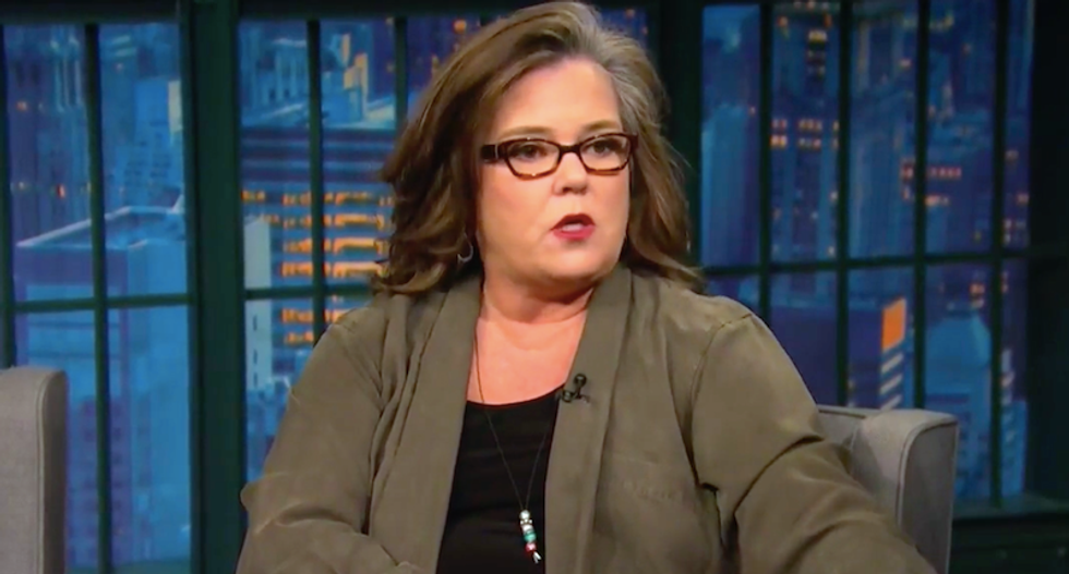 Rosie O'Donnell tells Seth Meyers why Donald Trump has been obsessed with her for more than a decade