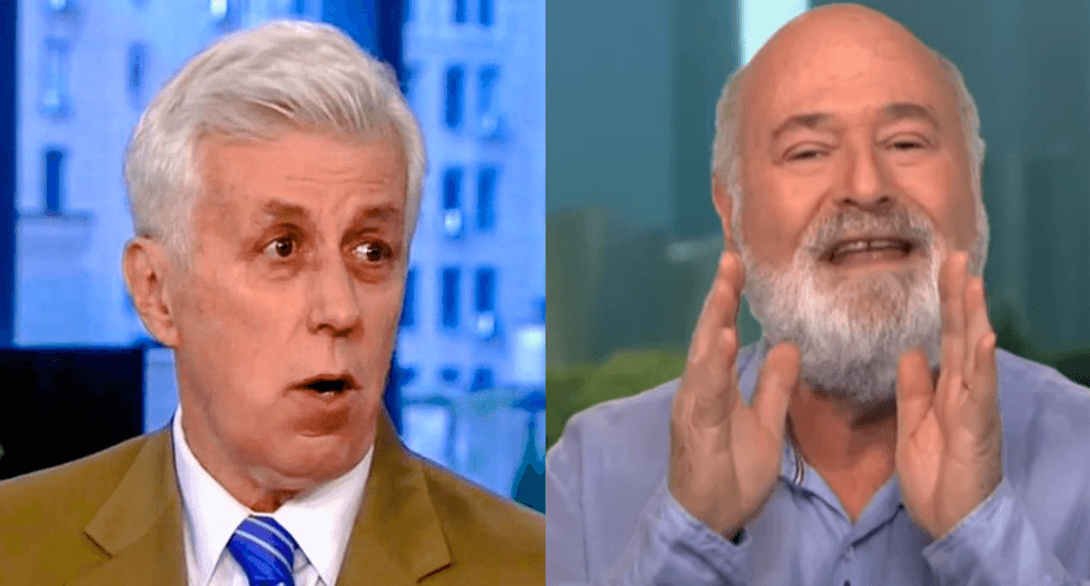 Rob Reiner perfectly smacks down Jeffrey Lord : 'He's already spinning himself into the ground!'