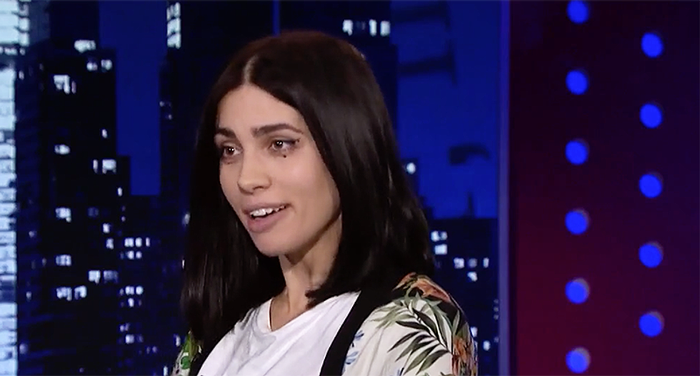 ‘We pay for them to tell us bullsh*t’: P*ssy Riot’s Nadya shows how frighteningly similar Donald Trump is to Putin