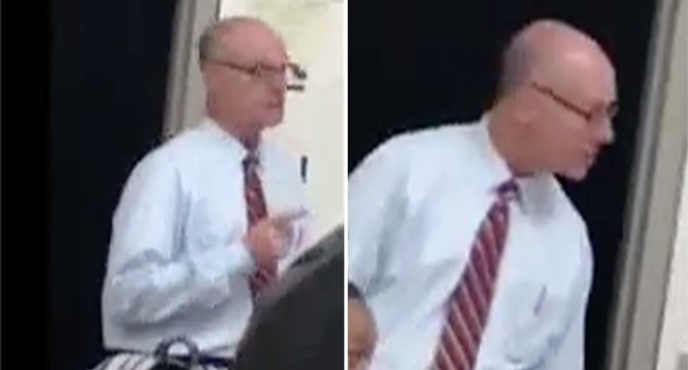 Video shows Georgia teacher threatening to shoot student for mouthing off in class