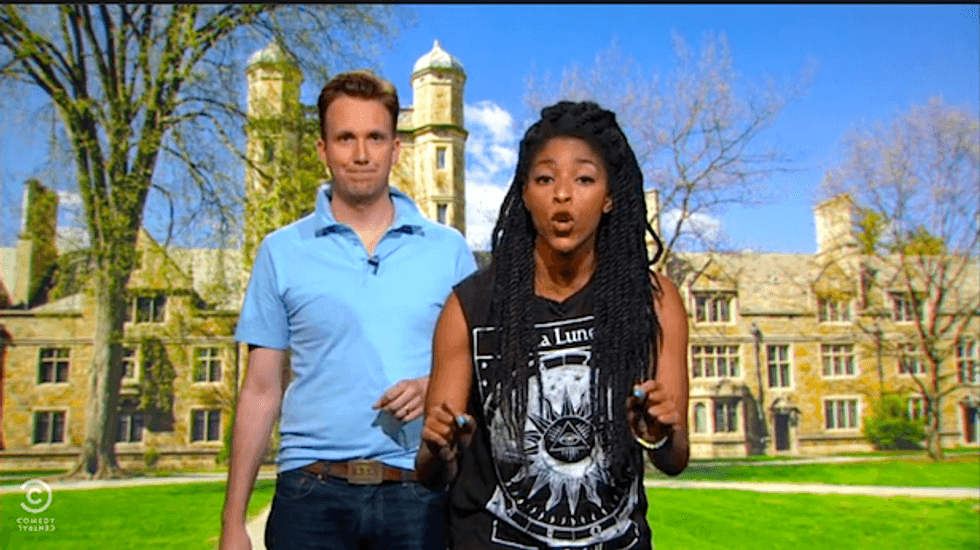 'Daily Show' illustrates how women navigate 'obstacle course of sexual menace' on campus