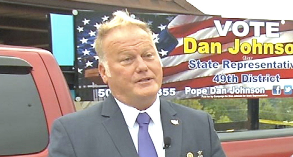 Kentucky Republican who compared the Obamas to monkeys accused of sexually assaulting teen girl