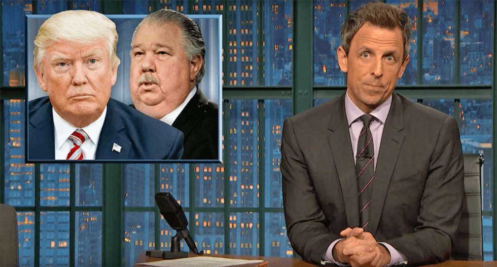'A team for a sh*tty bank heist': Seth Meyers pours cold water on Trump's claim he hires 'the best people'