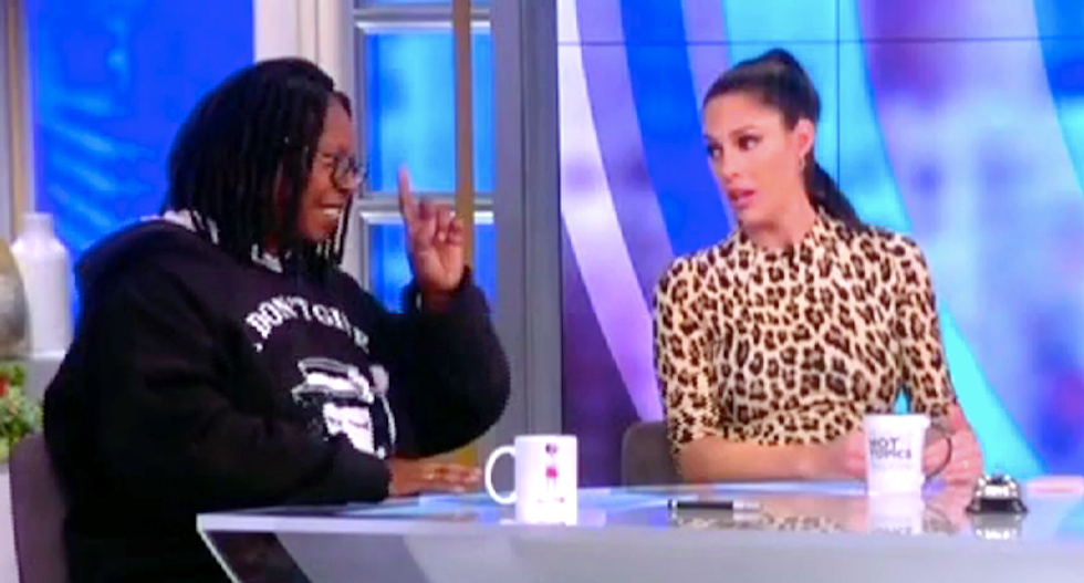 The View's Abby Huntsman blames Democrats for government shutdown -- and Whoopi sets her straight
