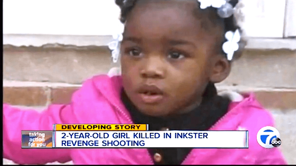 Michigan toddler's point-blank fatal shooting violated 'code of the streets,' neighbor says