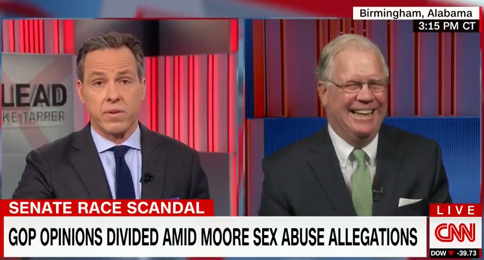WATCH: Jake Tapper dismantles GOPer arguing journalists who cover Roy Moore allegations are ‘peddling in gossip’