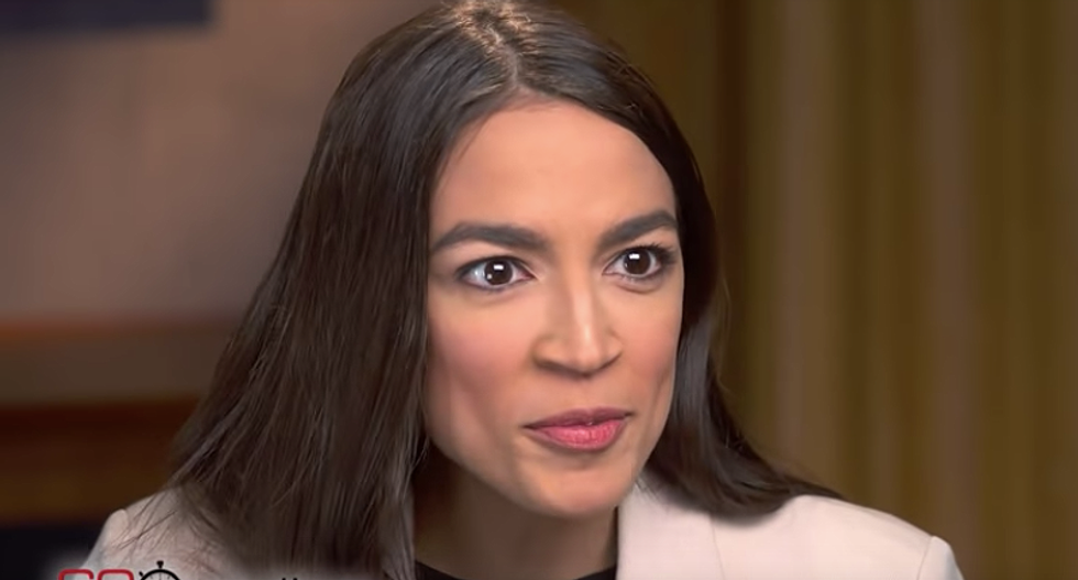 AOC schools conservative Congressman when he tells her House is not just sitting around 'eating bonbons'
