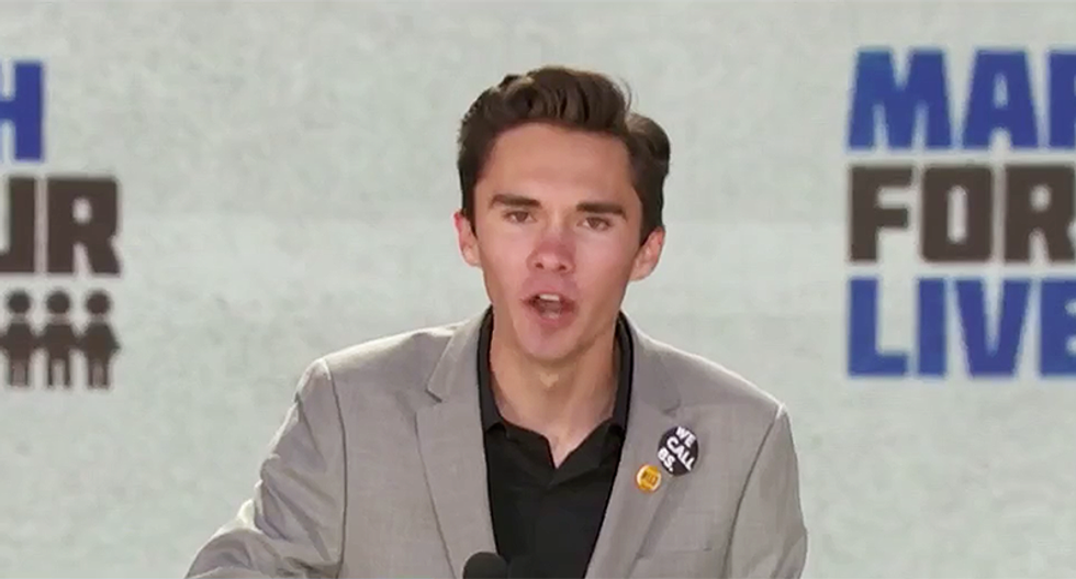 David Hogg demands young voters vote out NRA shills in Washington: 'You can hear the people in power shaking