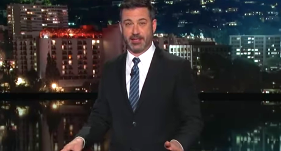 Jimmy Kimmel burns Trump with Stormy Daniels joke that mocks president's ability to 'last' longer than 8 minutes