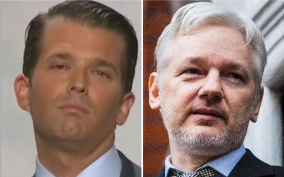 Wikileaks coordinated with Donald Trump Jr. in vicious attack against anti-Trump website