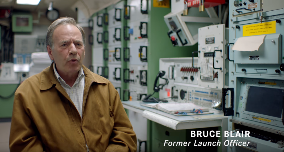 WATCH: Ex-nuclear missile launch officer says Trump with nukes scares him to death in brutal new ad