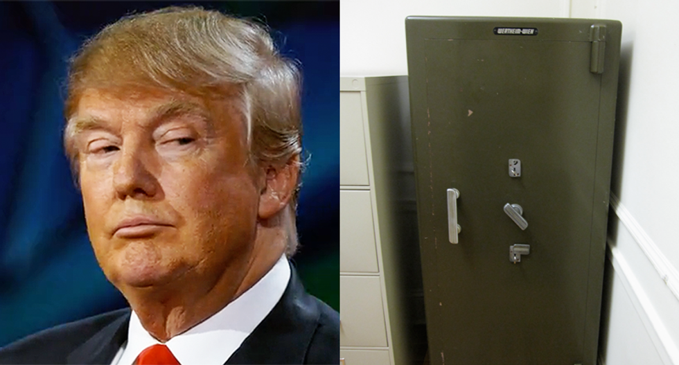 The IRS is building a safe to protect Donald Trump's tax returns