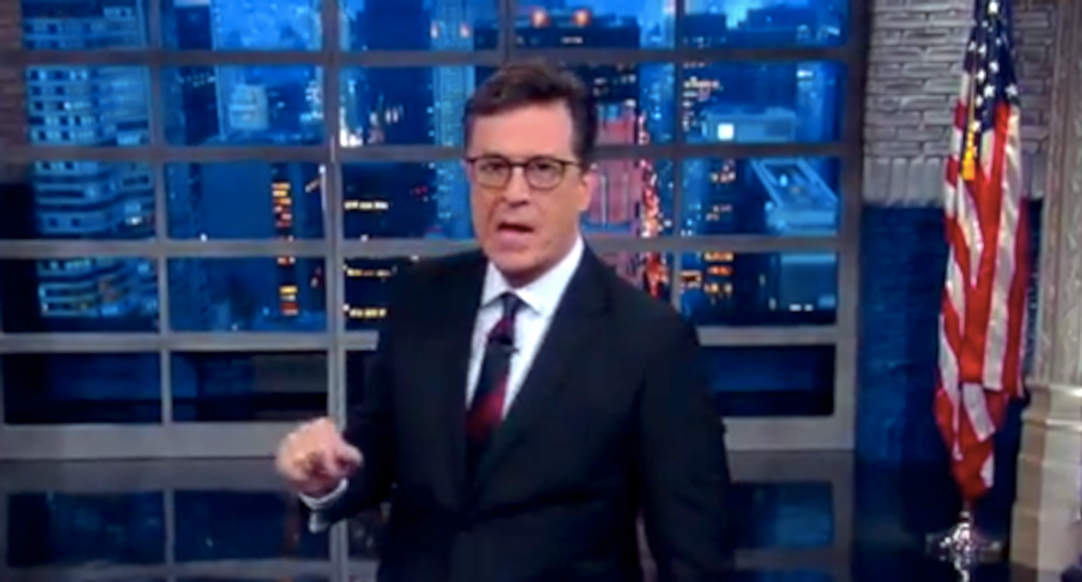Stephen Colbert mocks Trump's health: He 'sounded like he was fighting off a cold with cocaine'