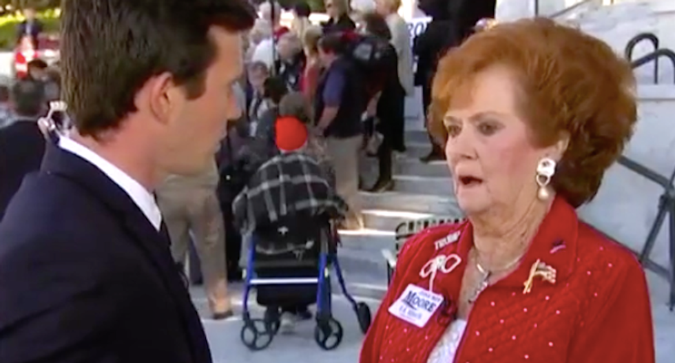 WATCH: Alabama voter malfunctions when asked to prove conspiracy theory on Moore accusers