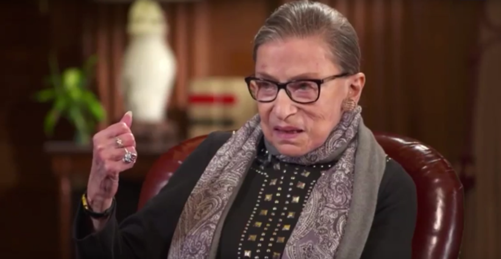 WATCH: Ruth Bader Ginsburg says Kaepernick's national anthem protest is 'dumb and disrespectful'