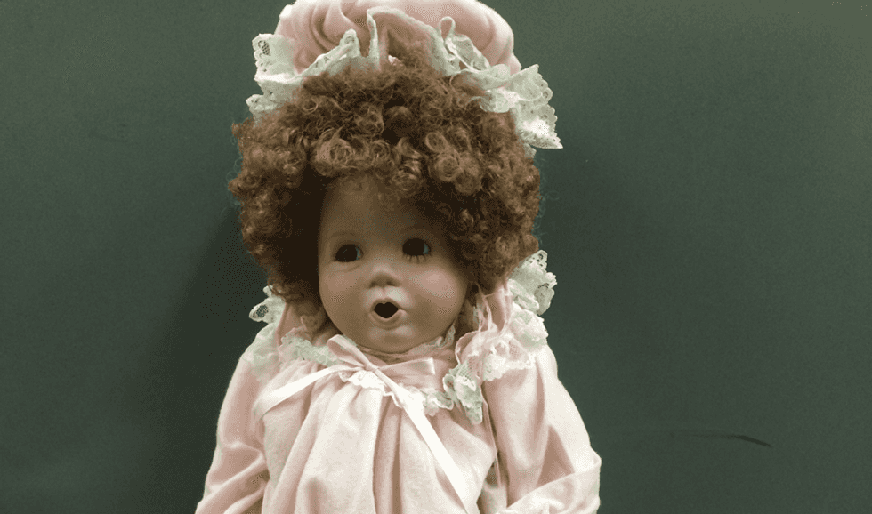 CREEPY: Porcelain doll versions of little girls left at their families' homes in CA town