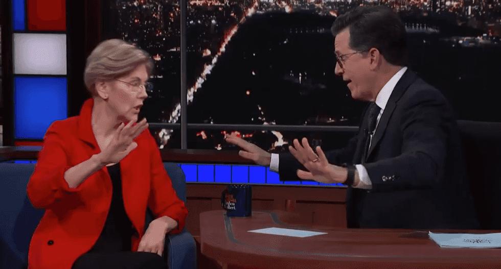 Elizabeth Warren: Trump isn't going to 'shut me up' with racist tweets